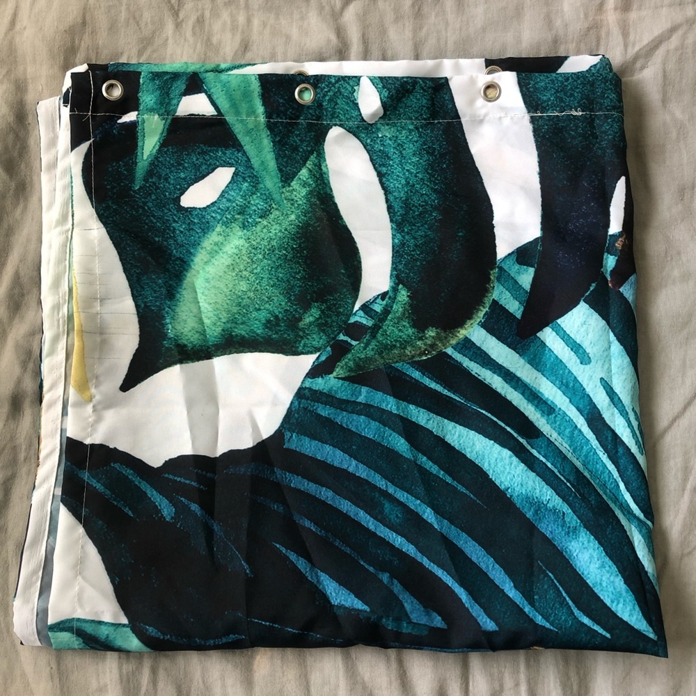 Banana Leaf Shower Curtain